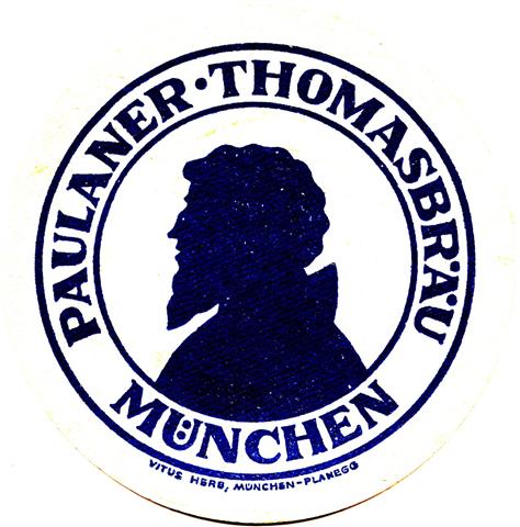 münchen m-by paulaner thomas 2a (rund215-u vitus herb-blau) 